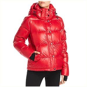 Women's Cold Weather Winter Puffer Coat~Red XS NWT